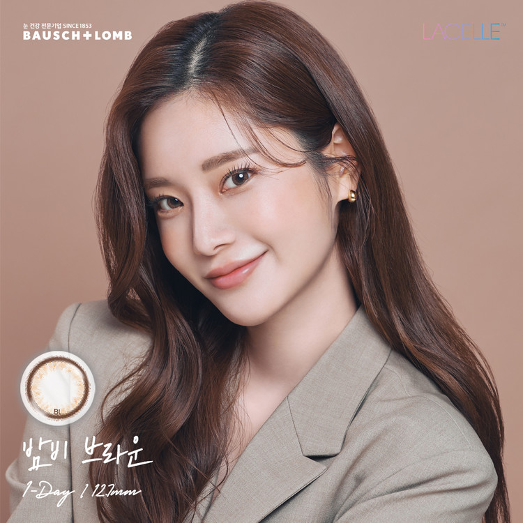 [Bausch & Lomb] Lacelle Bambi Brown 1-day Lens /30EA