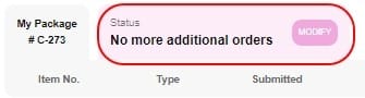 Status button nomore