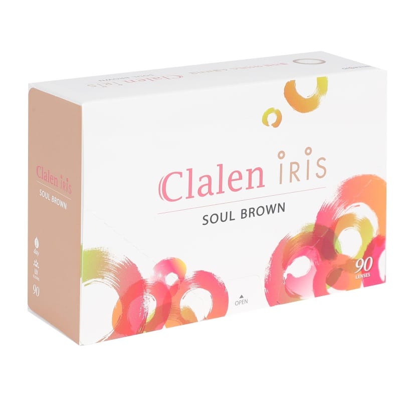 [Clalen] Iris 1-day Soul Brown Lens (90EA)