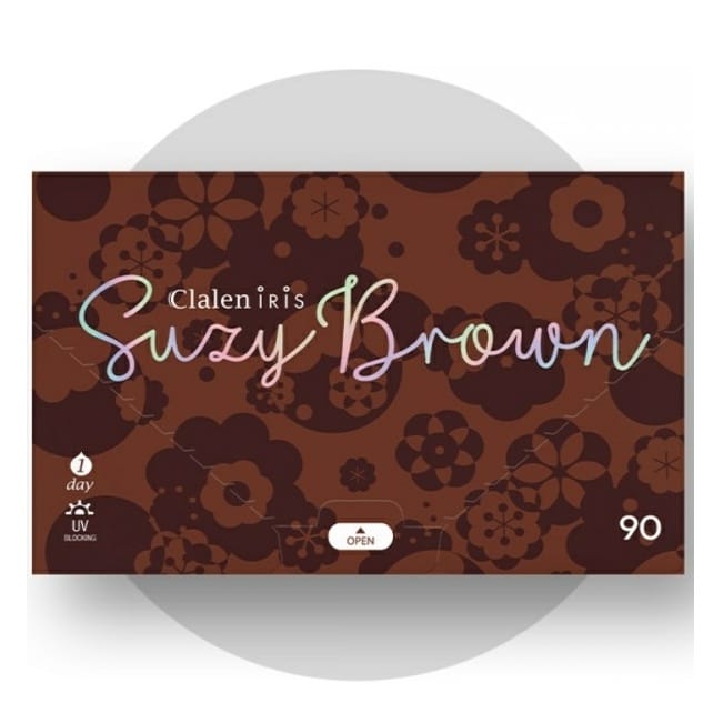 [Clalen] Iris Suzy Brown 1-day lens (90EA)