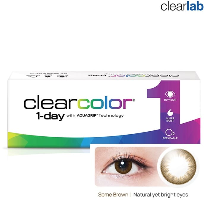 [Clearlab] Clear Color Some Brown 1-day lens (30EA)