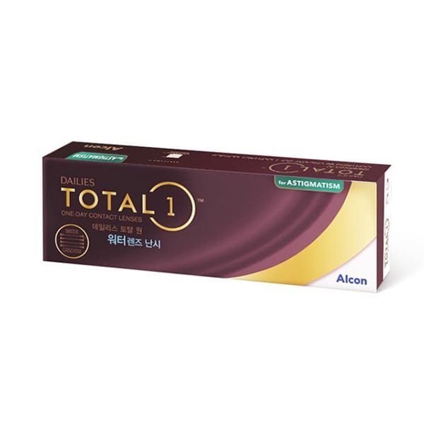 [Alcon] Total1 1-day Toric lens for Astigmatism (30EA/90EA)