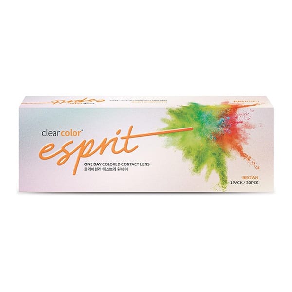 [Clearlab] Clear Color Esprit Brown 1-day lens (30EA)