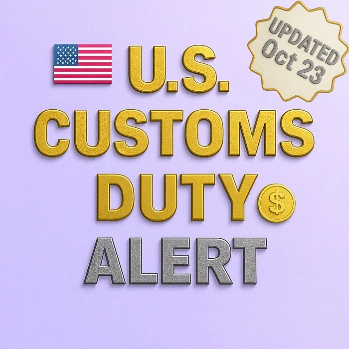 Us customs duty alert updated 1023