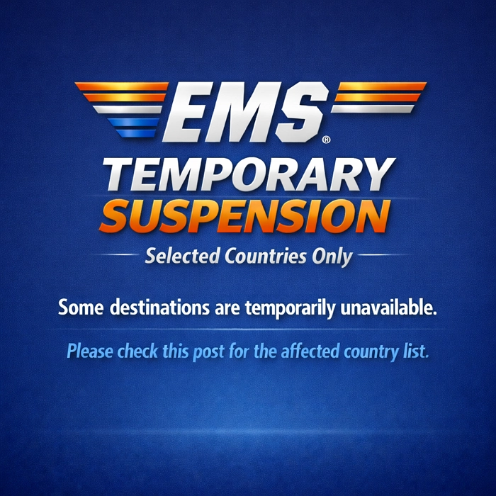 Ems temporary suspension selected ountries