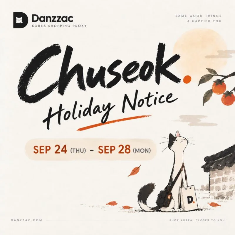 Chuseok holiday notice